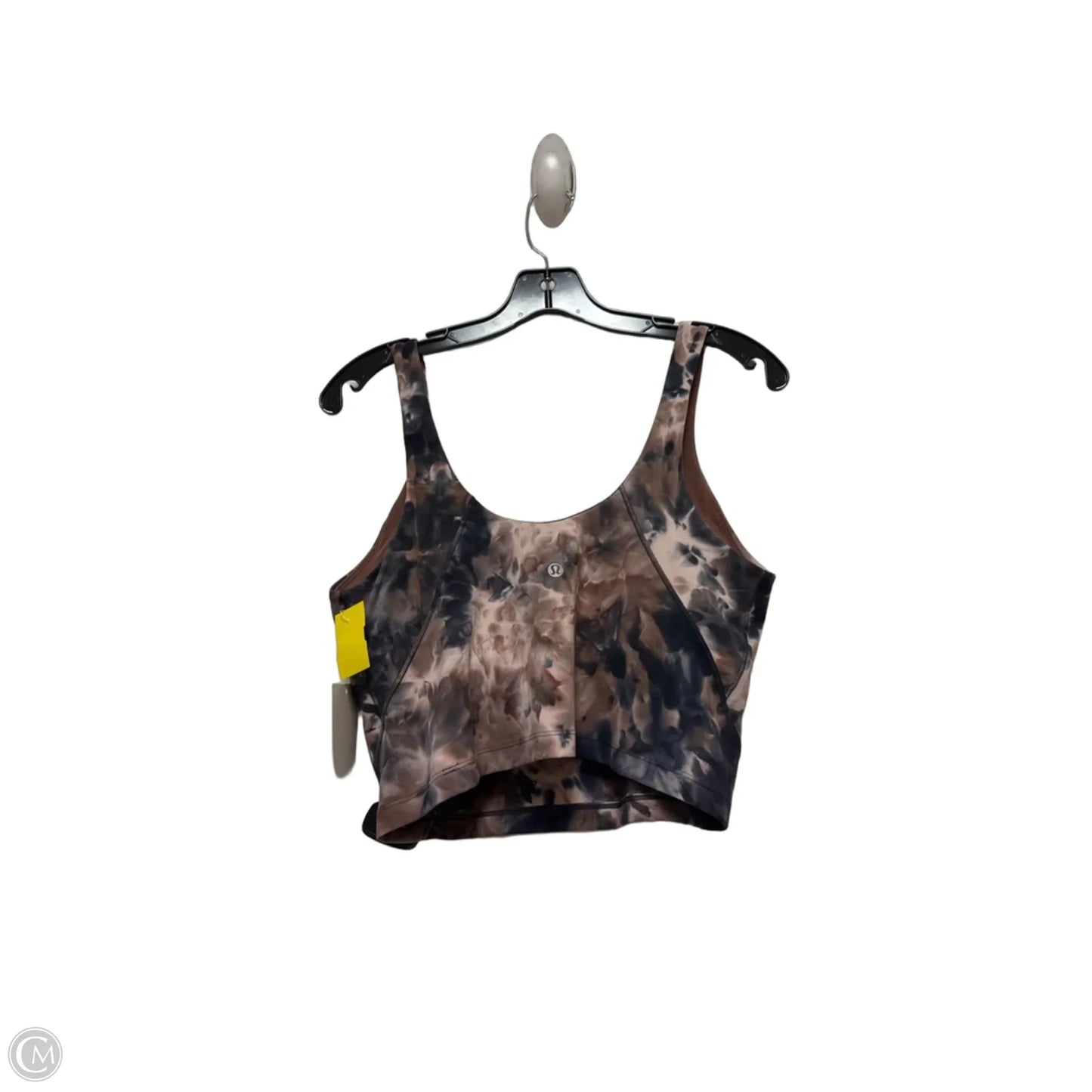 Athletic Tank Top By Lululemon In Tie Dye Print, Size: 12