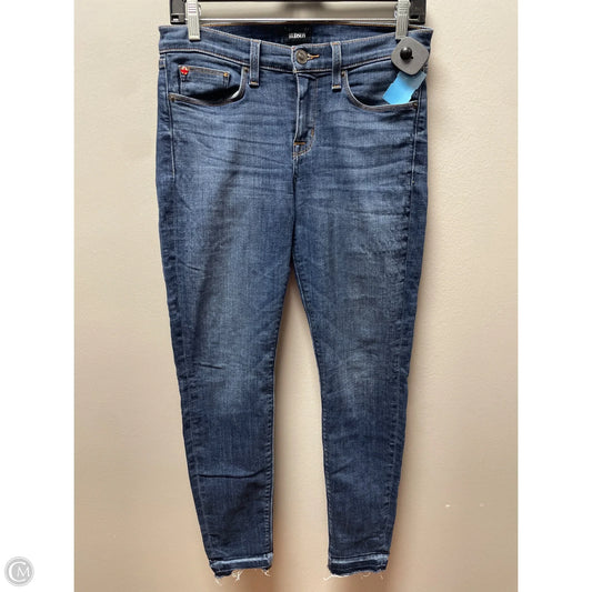 Jeans Cropped By Hudson In Blue Denim, Size: 6