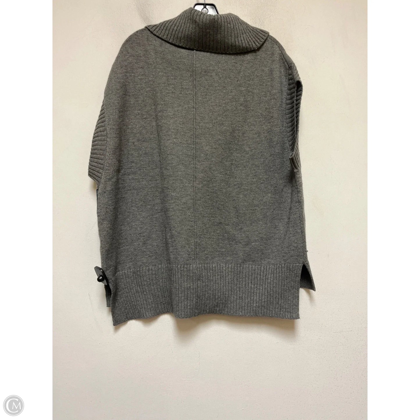 Sweater Short Sleeve By Moth In Grey, Size: Xs
