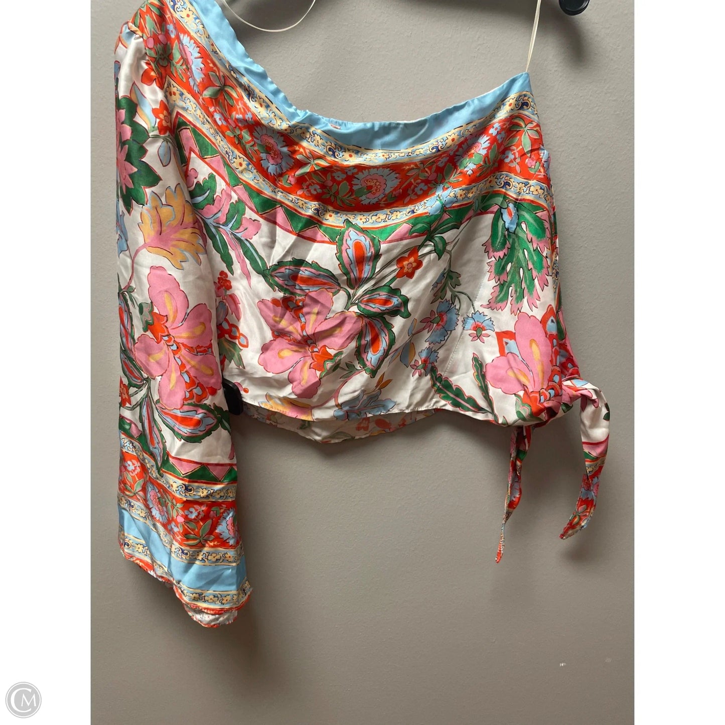 Top Long Sleeve Designer By Misa In Multi-colored, Size: Xs