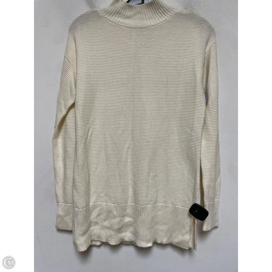 Sweater By Talbots In Cream, Size: S