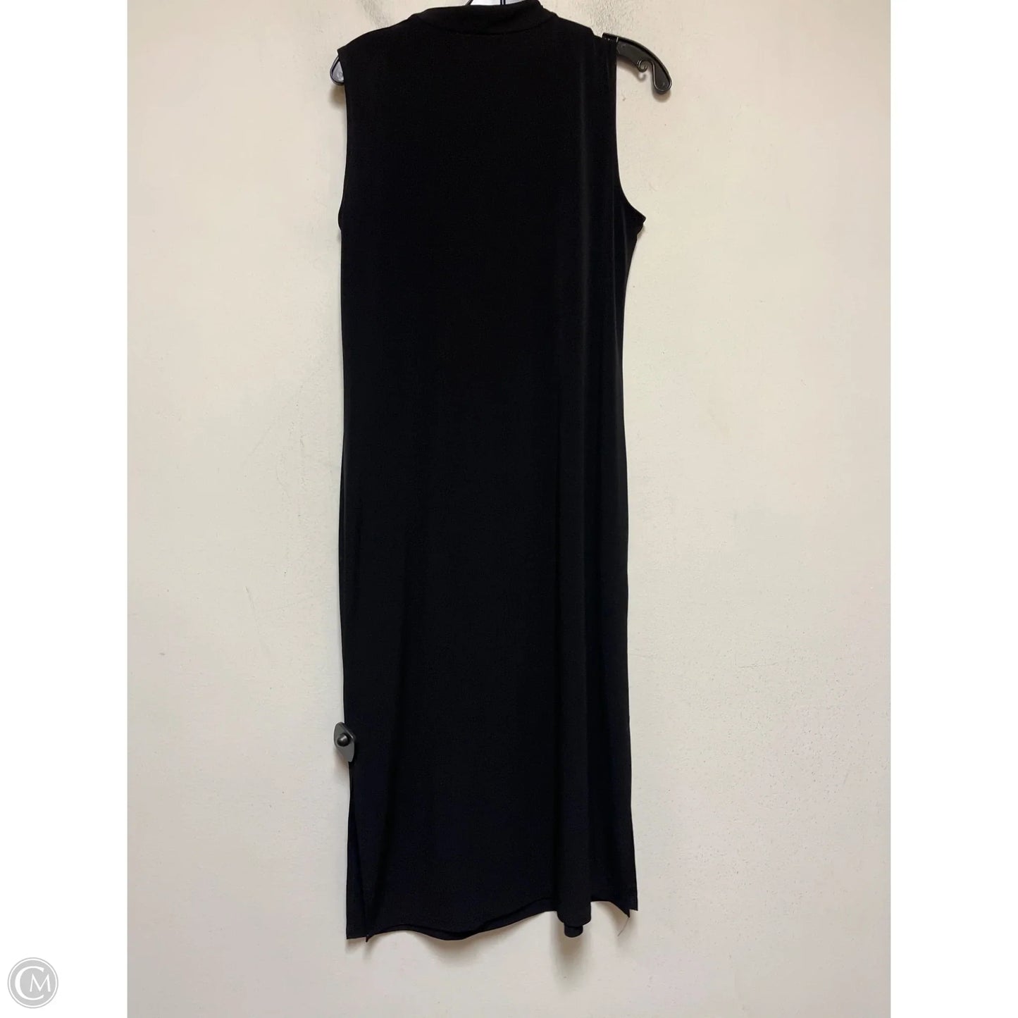 Dress Casual Midi By Michael By Michael Kors In Black, Size: M