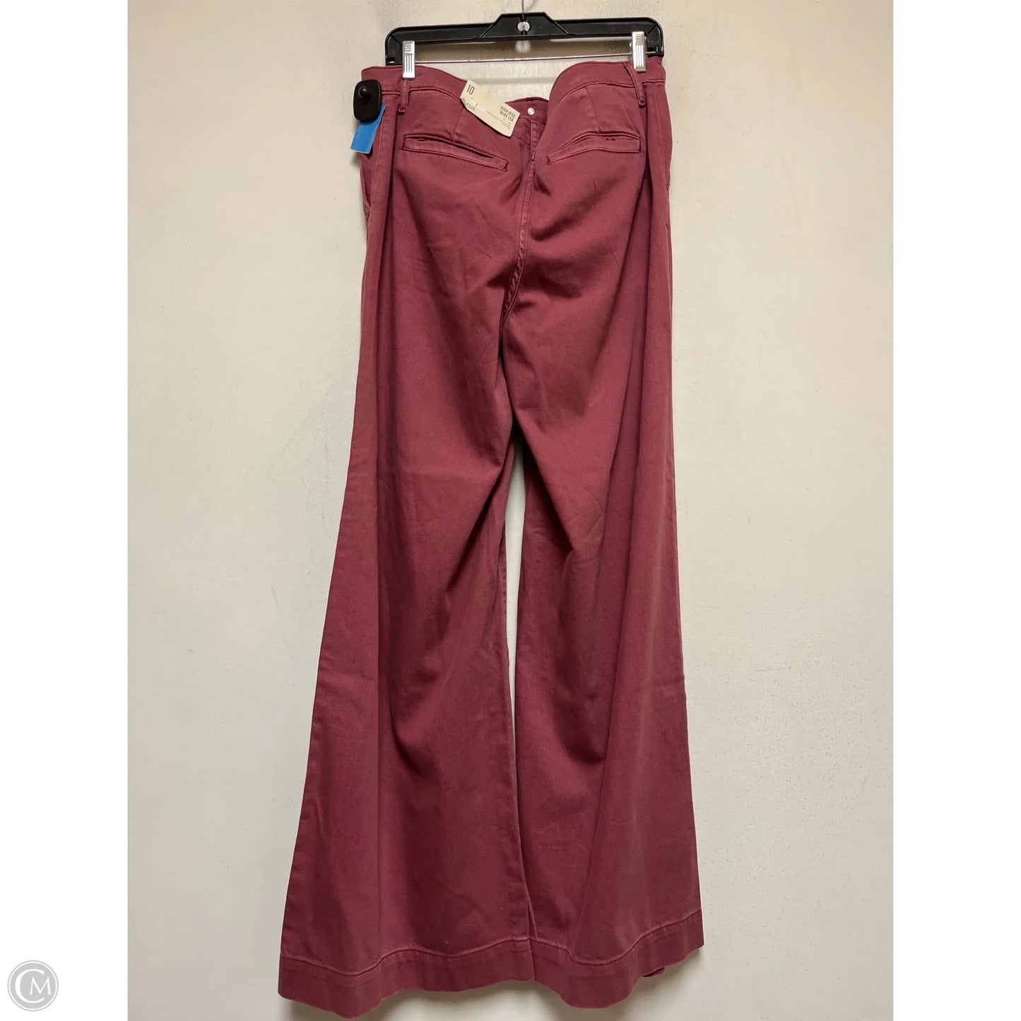 Jeans Wide Leg By Ana In Red Denim, Size: 10