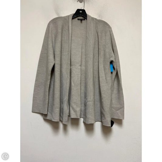 Cardigan By Eileen Fisher In Tan, Size: L
