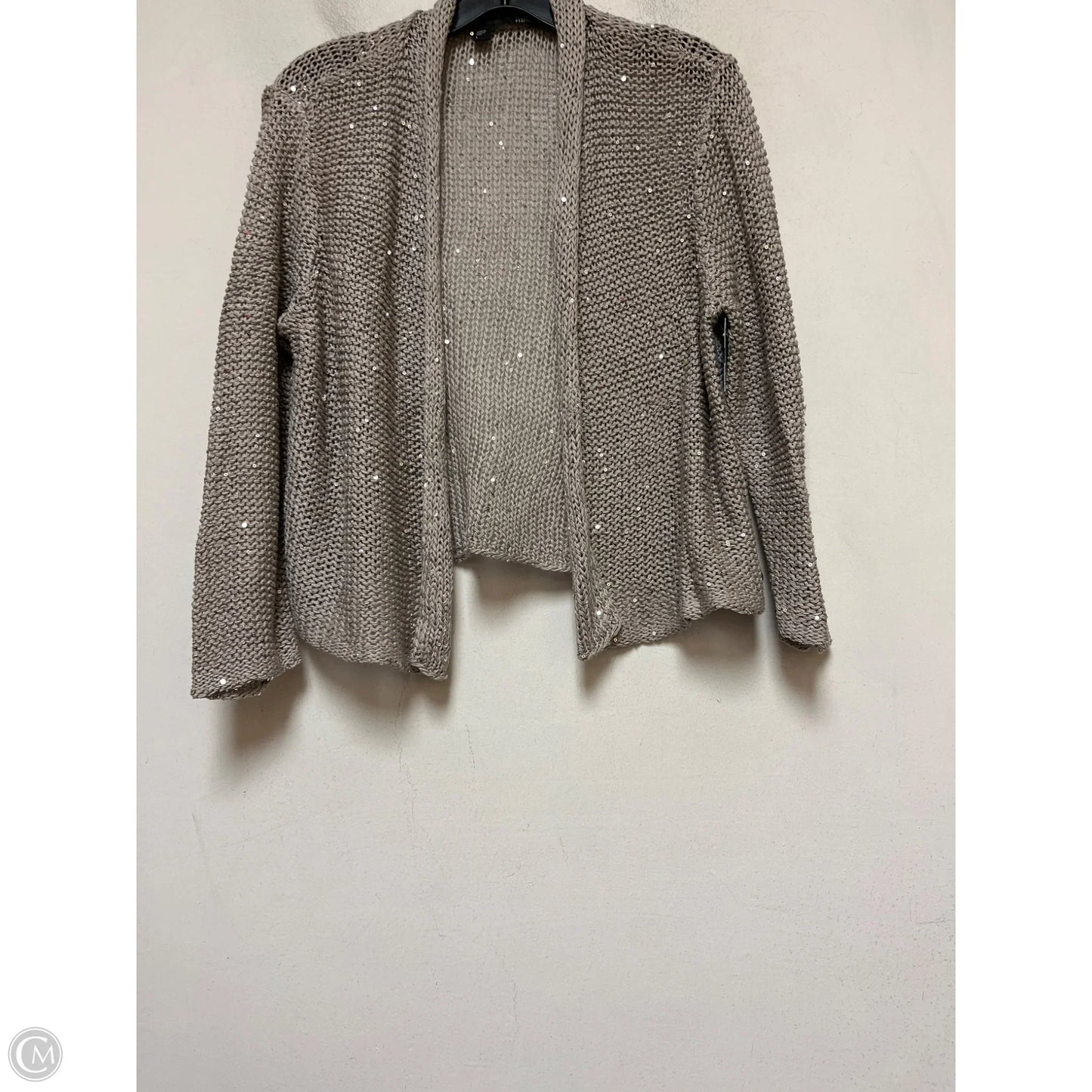 Cardigan By Eileen Fisher In Grey, Size: L
