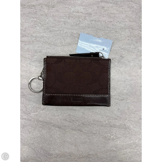 Id/card Holder Designer By Coach, Size: Small
