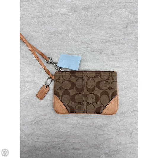 Wristlet Designer By Coach, Size: Small