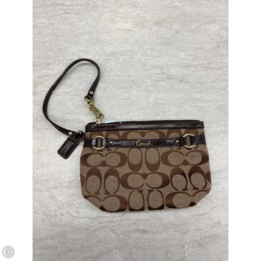 Wristlet Designer By Coach, Size: Small