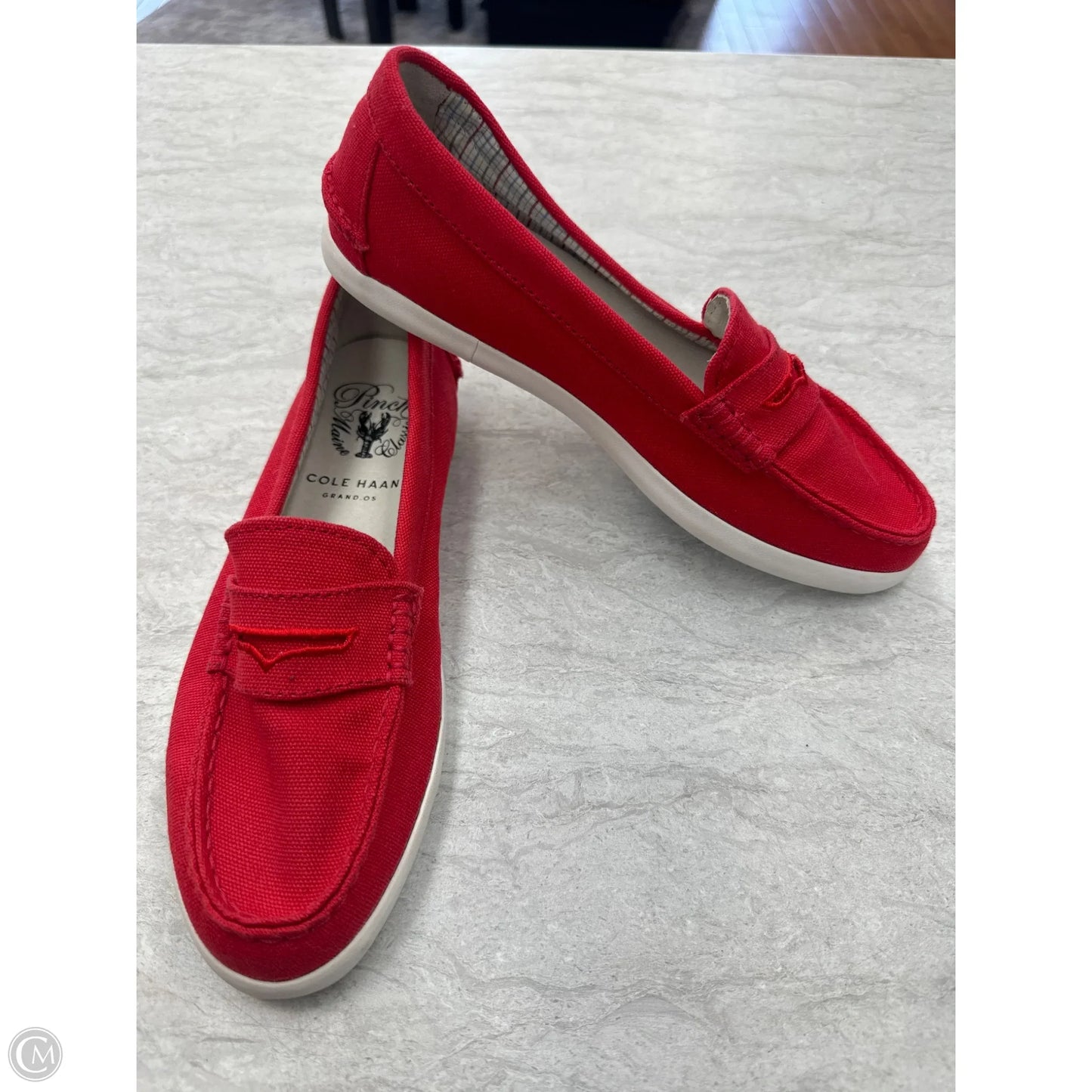 Shoes Flats By Cole-haan In Red, Size: 6.5
