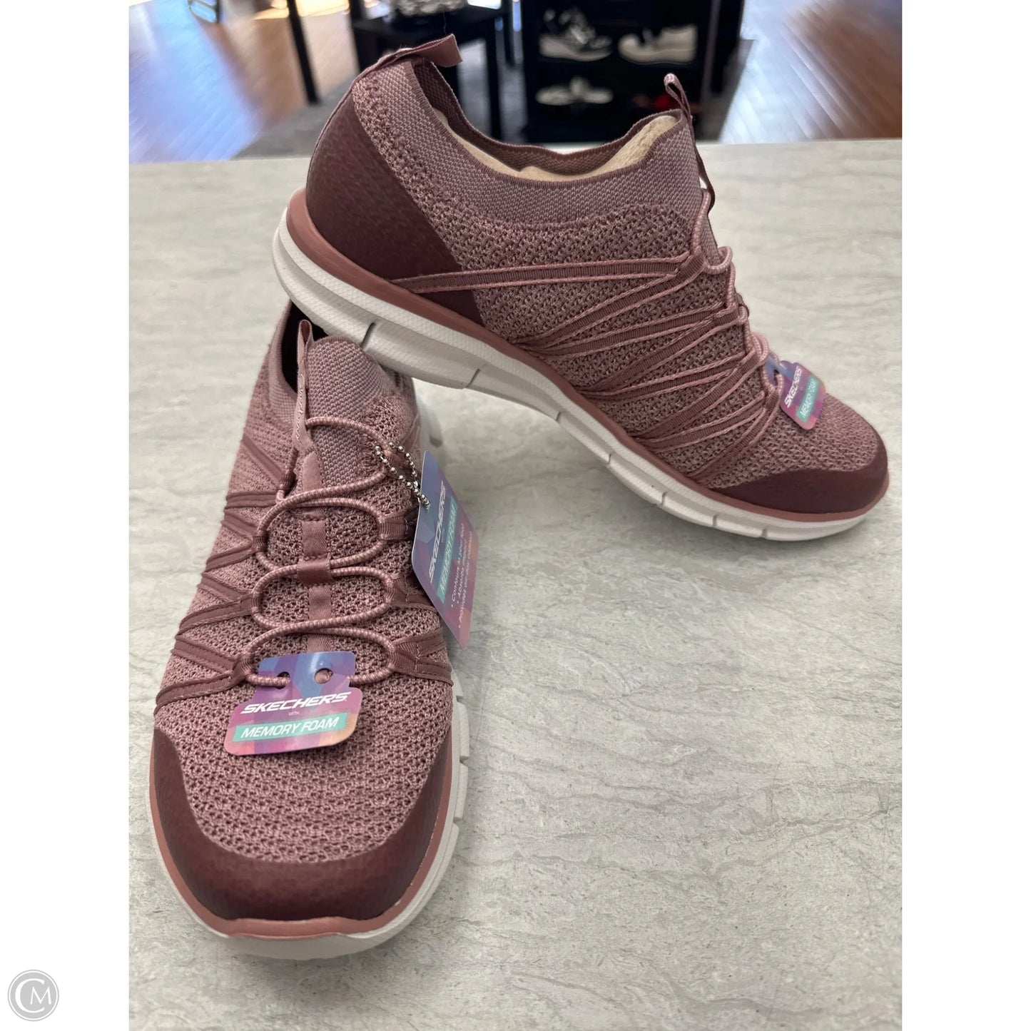 Shoes Sneakers By Skechers In Pink, Size: 6.5