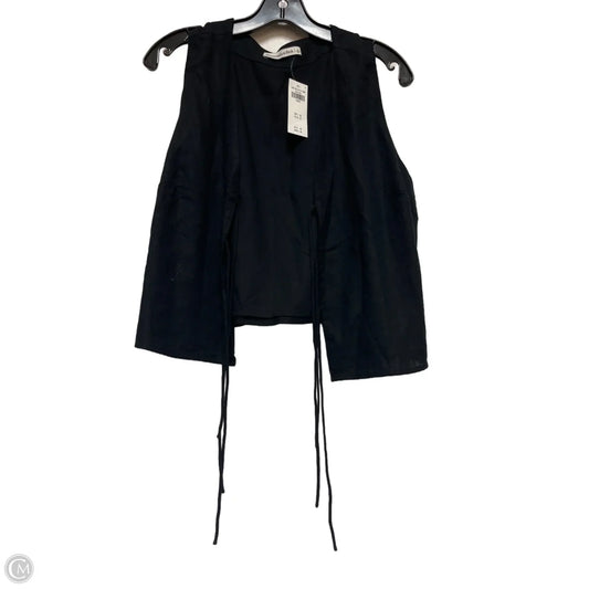 Top Sleeveless By Abercrombie And Fitch In Black, Size: L