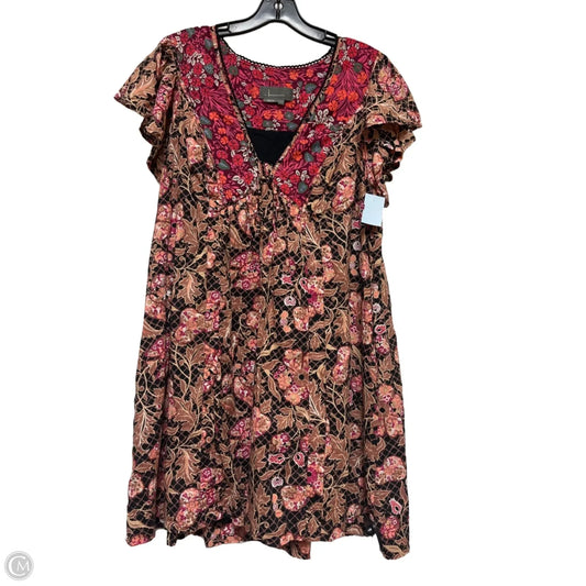 Dress Casual Short By Anthropologie In Multi-colored, Size: M