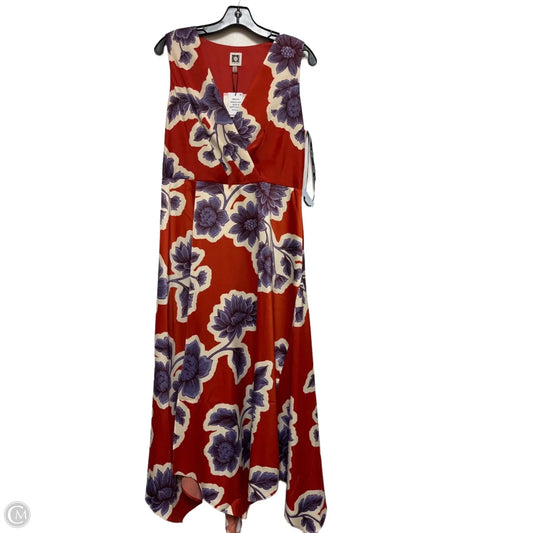 Dress Casual Maxi By Anne Klein In Floral Print, Size: M