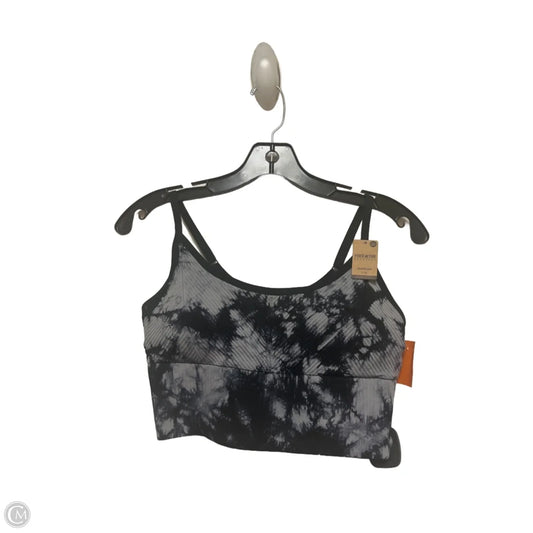 Athletic Bra By Pink In Black & Grey, Size: L
