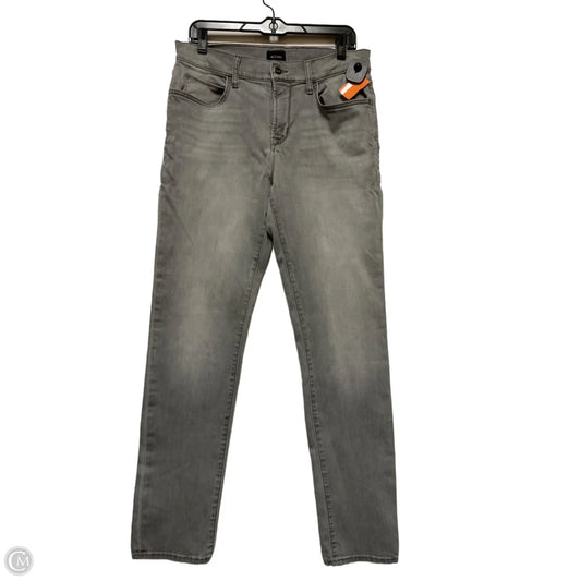 Jeans Skinny By Hudson In Grey Denim, Size: 10