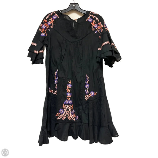 Dress Casual Short By Free People In Black & Purple, Size: S