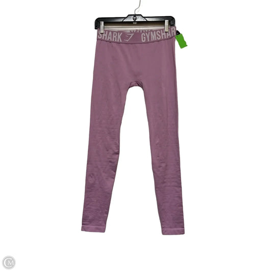Athletic Leggings By Gym Shark In Purple, Size: S