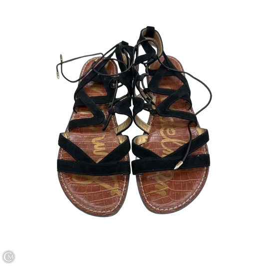 Sandals Flats By Sam Edelman In Black, Size: 10.5