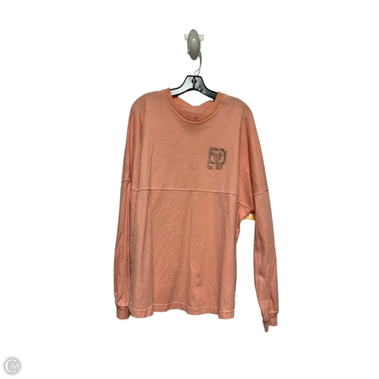 Top Long Sleeve By Disney Store In Orange, Size: Xl