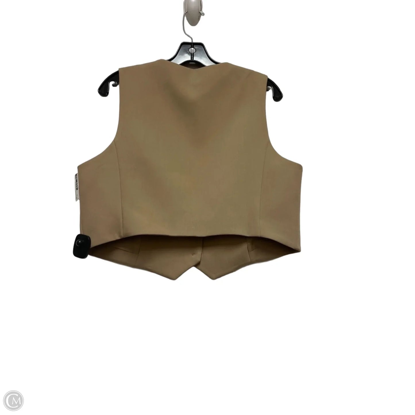 Vest Other By Zara In Tan, Size: Xl