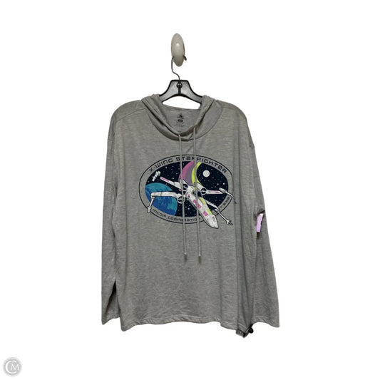Top Long Sleeve By Disney Store In Grey, Size: Xl
