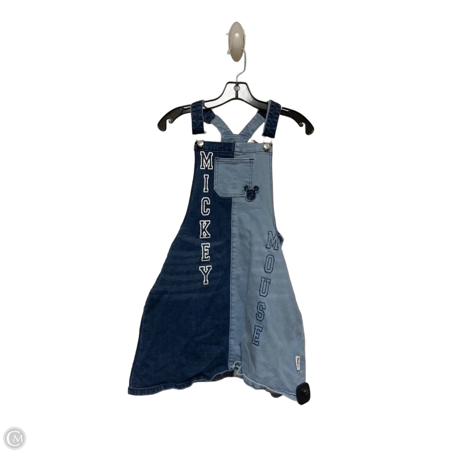 Overalls By Disney Store In Blue Denim, Size: Xs