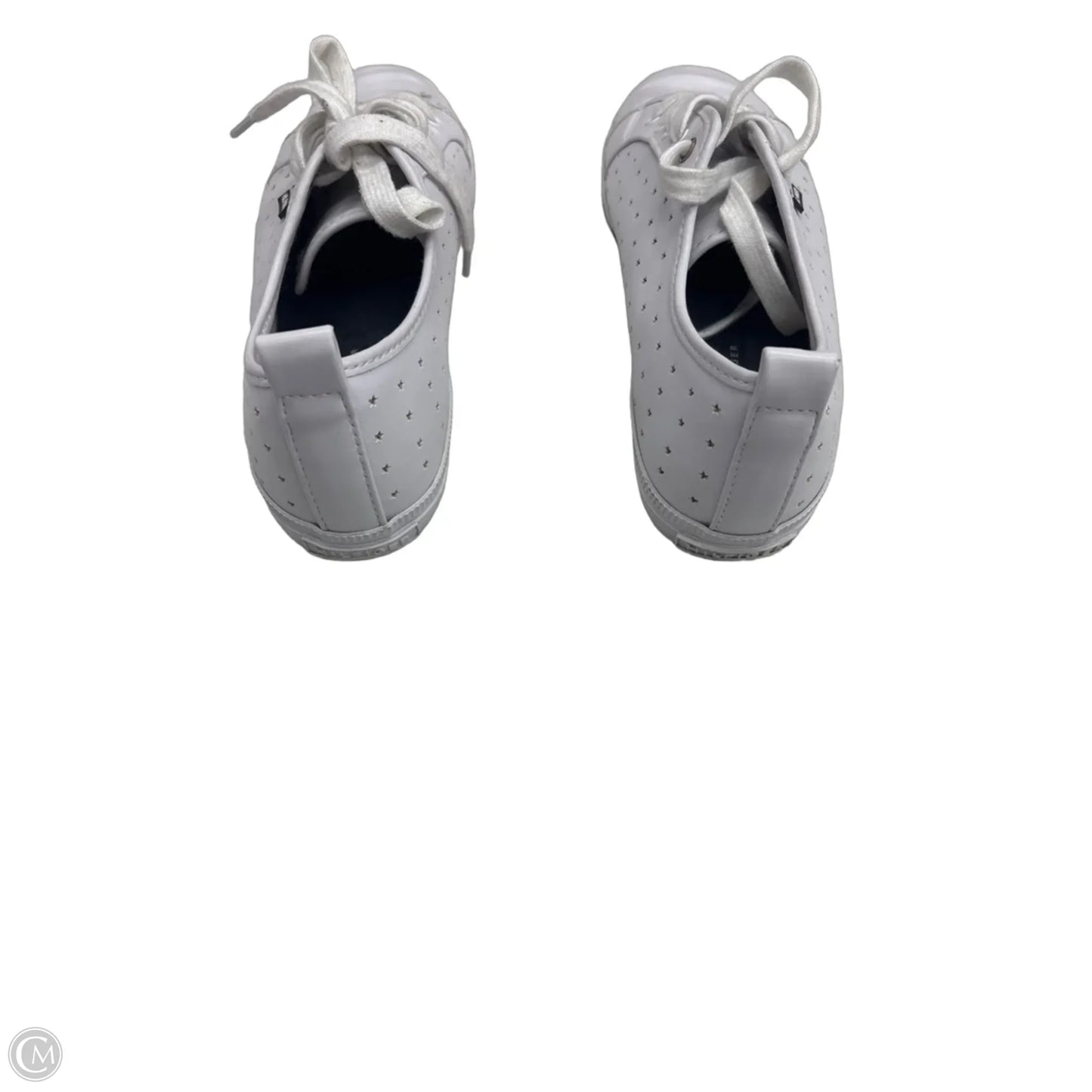 Shoes Sneakers By Tommy Hilfiger In Gold & White, Size: 9