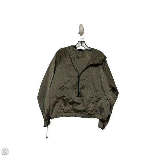 Jacket Windbreaker By Adidas In Green, Size: S