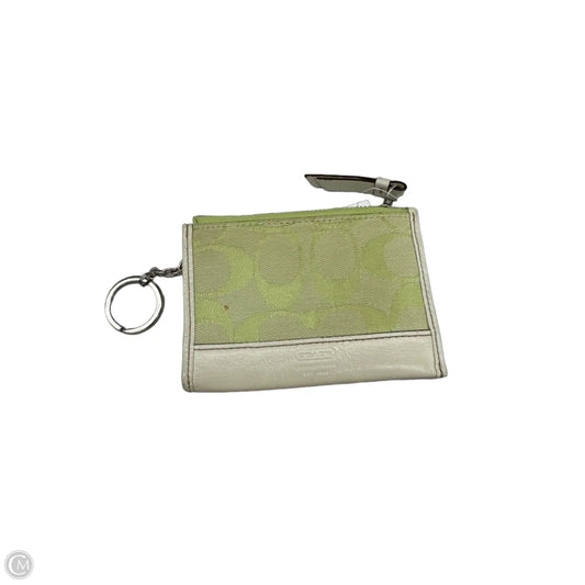 Wallet Designer By Coach, Size: Small