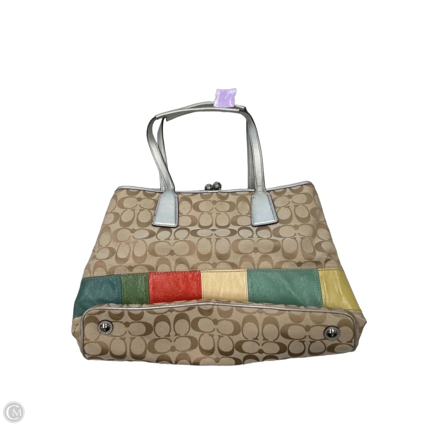 Handbag Designer By Coach, Size: Large