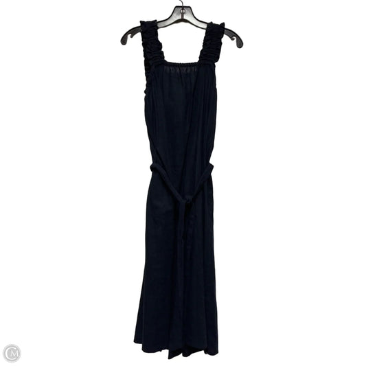 Dress Casual Midi By Nicole Miller In Blue, Size: S