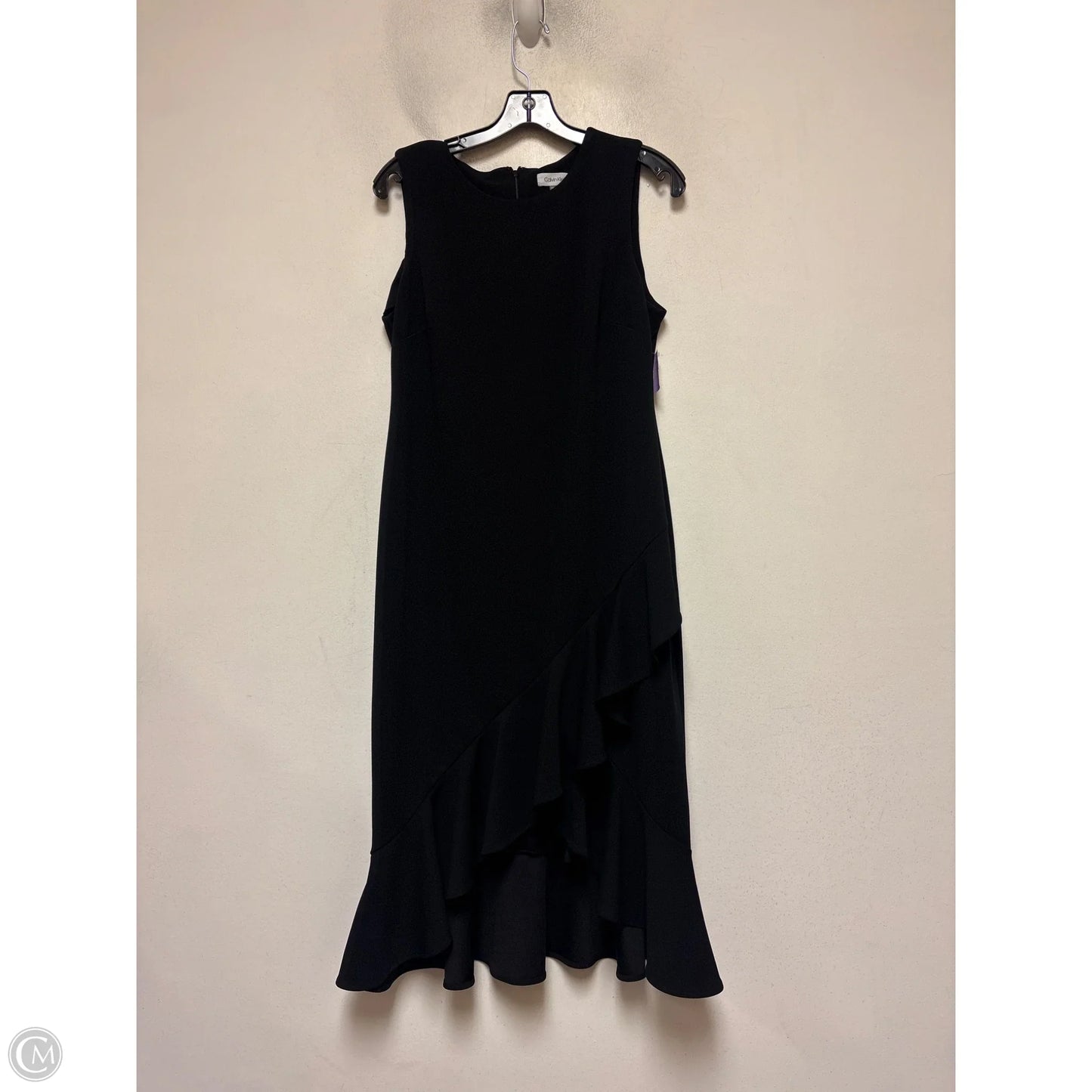 Dress Casual Short By Calvin Klein In Black, Size: L