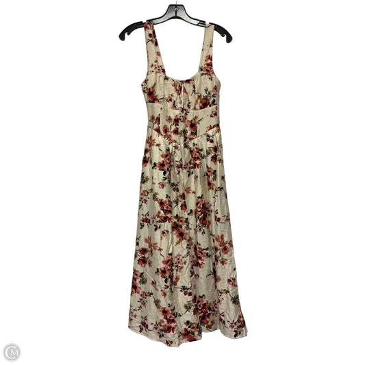 Dress Casual Midi By Jessica Simpson In Floral Print, Size: Xs