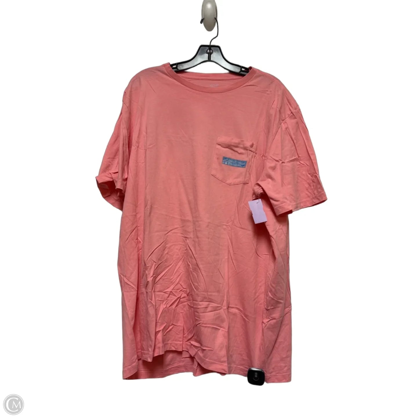 Top Short Sleeve Basic By Vineyard Vines In Pink, Size: Xl