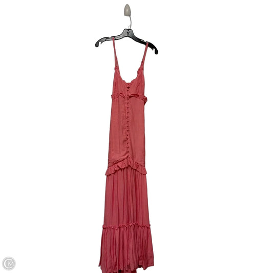 Dress Casual Maxi By Clothes Mentor In Pink, Size: L
