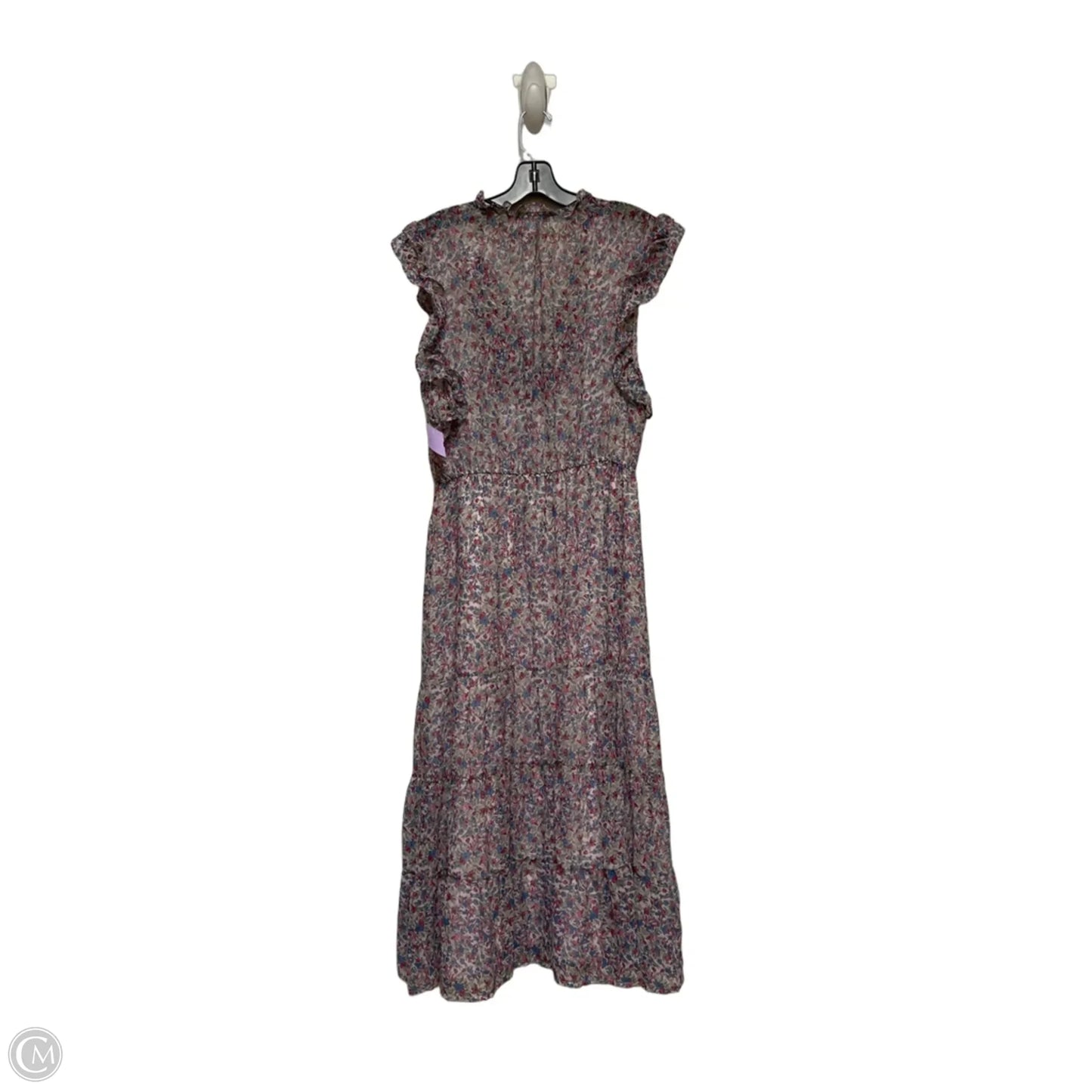 Dress Casual Midi By Bb Dakota In Floral Print, Size: L