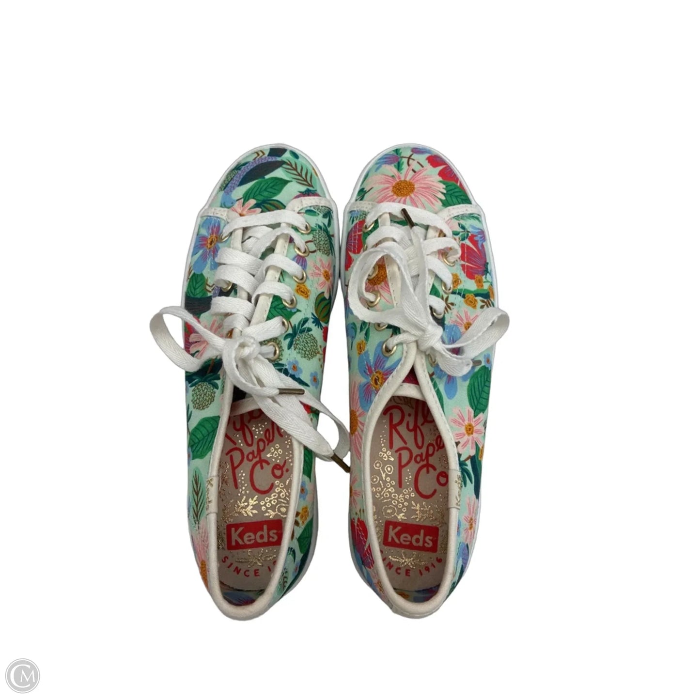 Shoes Sneakers By Keds In Floral Print, Size: 6.5