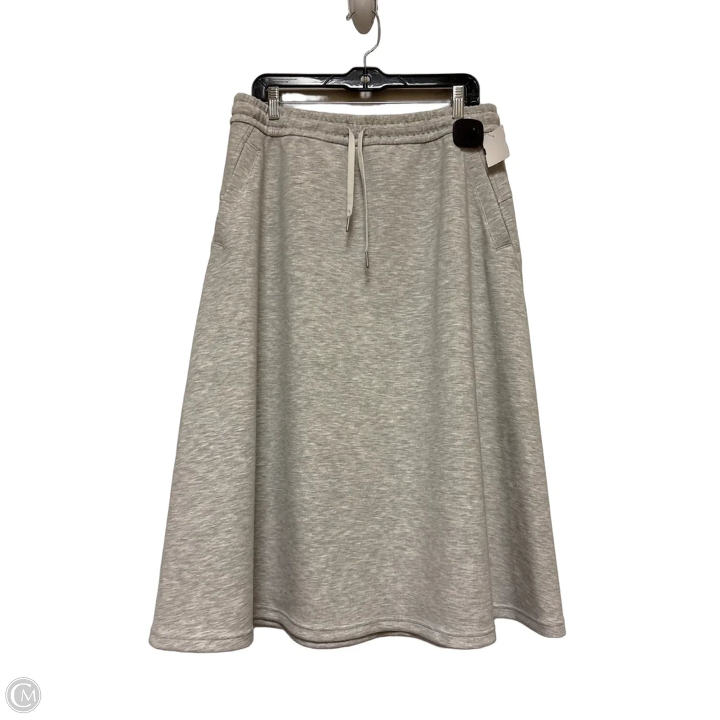 Athletic Skirt By Lululemon In Grey, Size: Xl