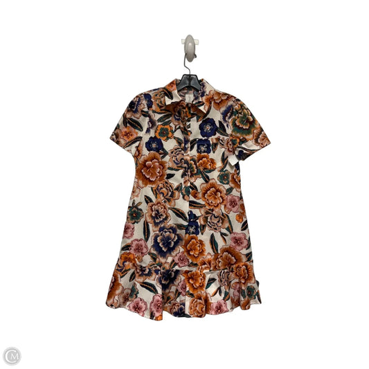Dress Casual Short By Joie In Floral Print, Size: S