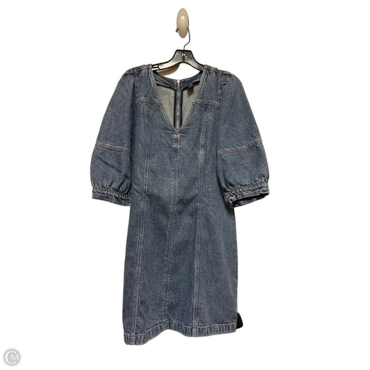 Dress Casual Short By Gap In Blue Denim, Size: L