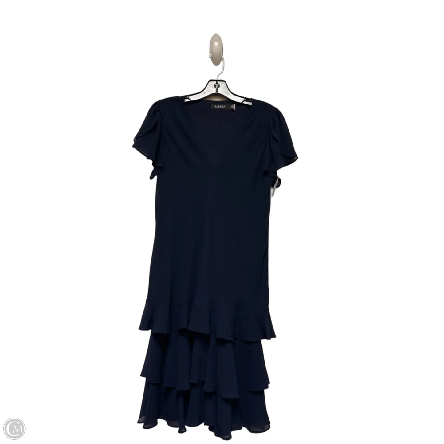 Dress Casual Short By Lauren By Ralph Lauren In Navy, Size: M