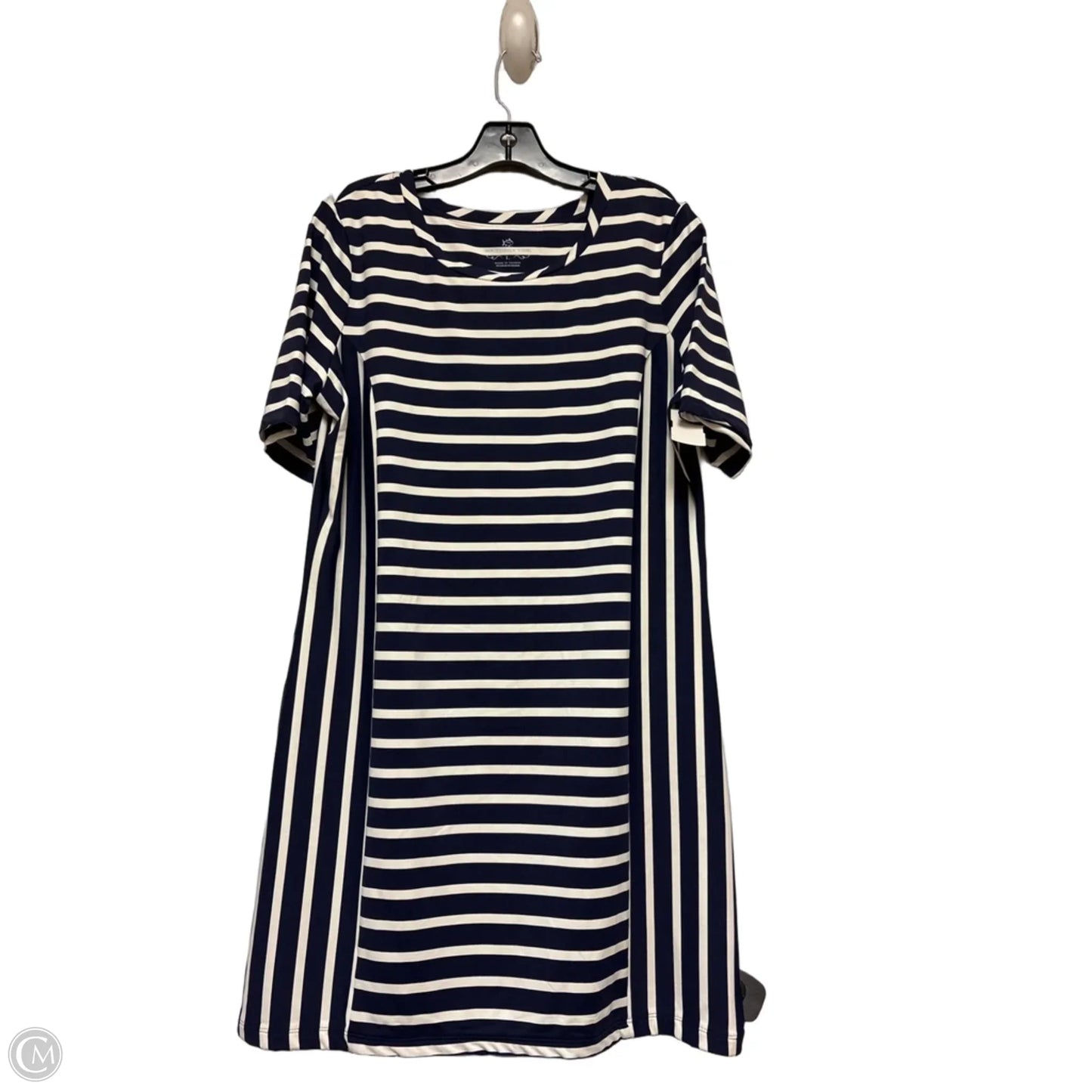Dress Casual Short By Southern Tide In Striped Pattern, Size: L