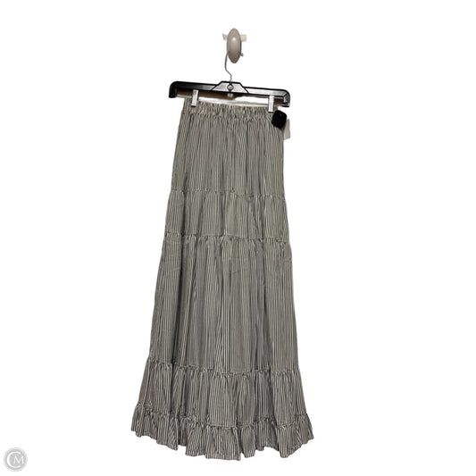 Skirt Maxi By American Eagle In Striped Pattern, Size: 2