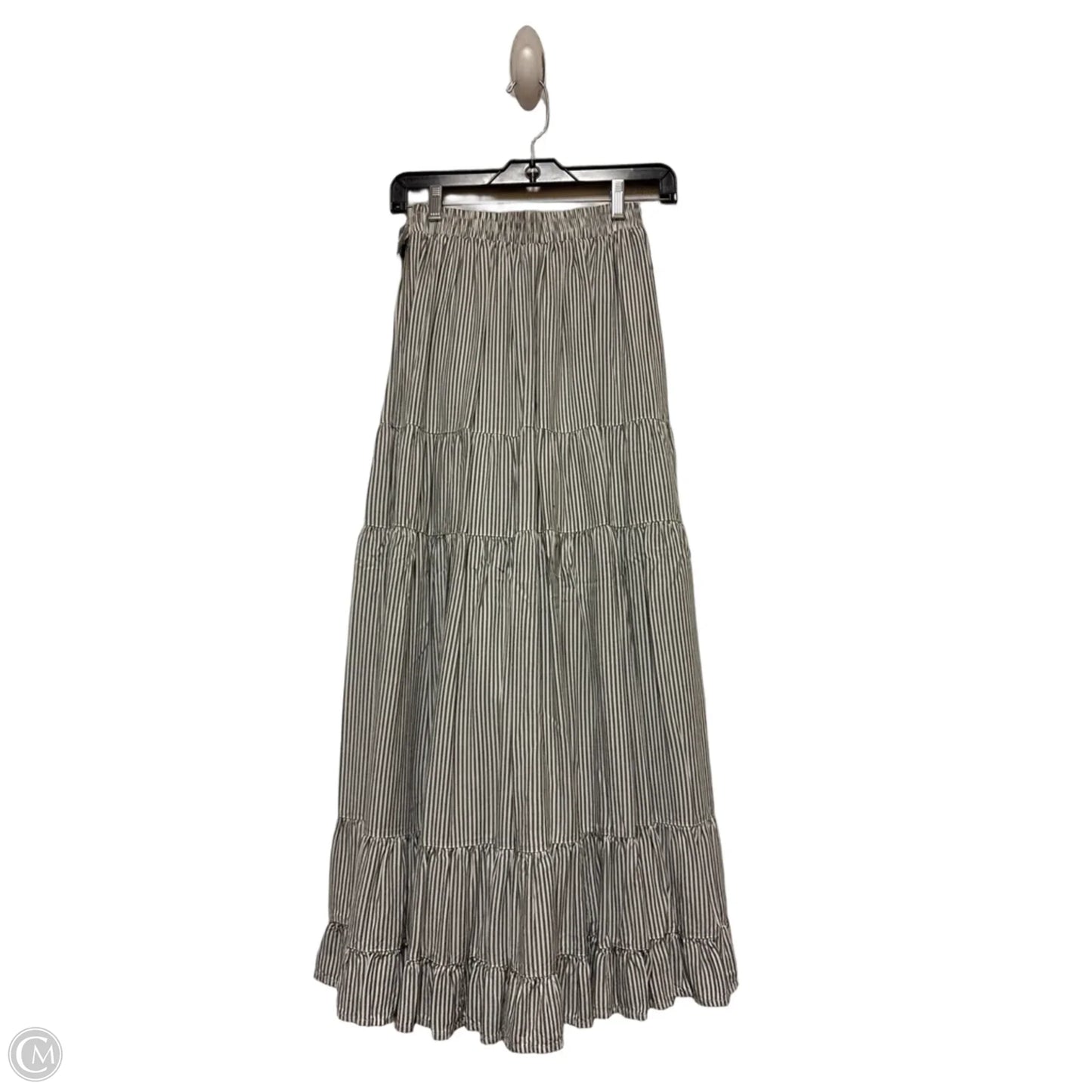 Skirt Maxi By American Eagle In Striped Pattern, Size: 2