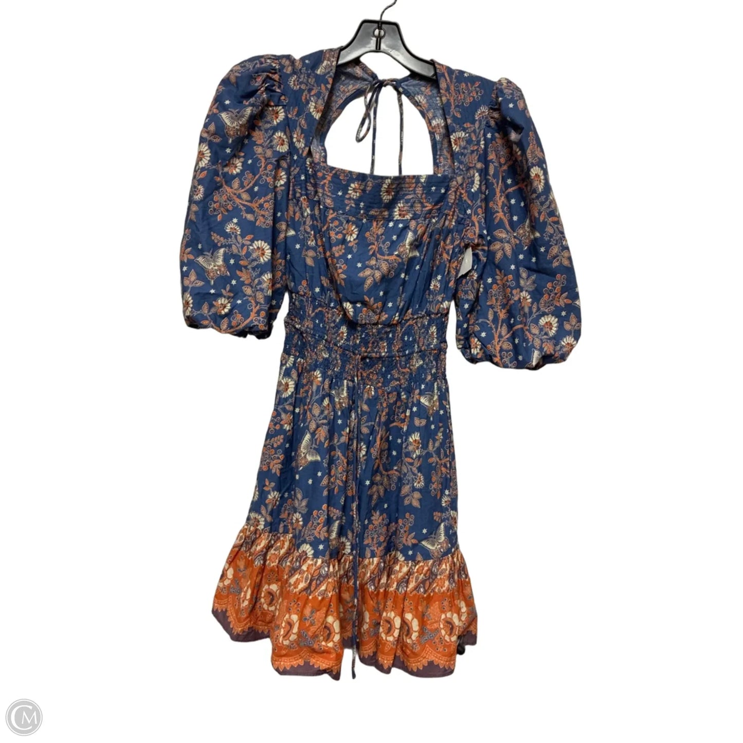 Dress Casual Short By House Of Harlow In Blue & Orange, Size: S