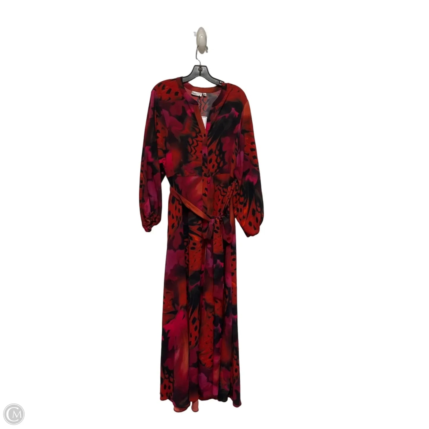Dress Casual Maxi By Premier Amour In Black & Red, Size: Xs