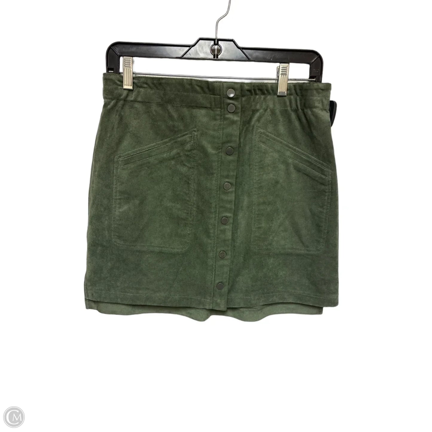 Skirt Mini & Short By Bcbgmaxazria In Green, Size: M