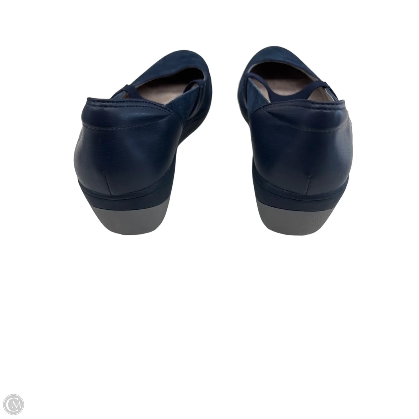 Shoes Heels Wedge By Vionic In Blue, Size: 9