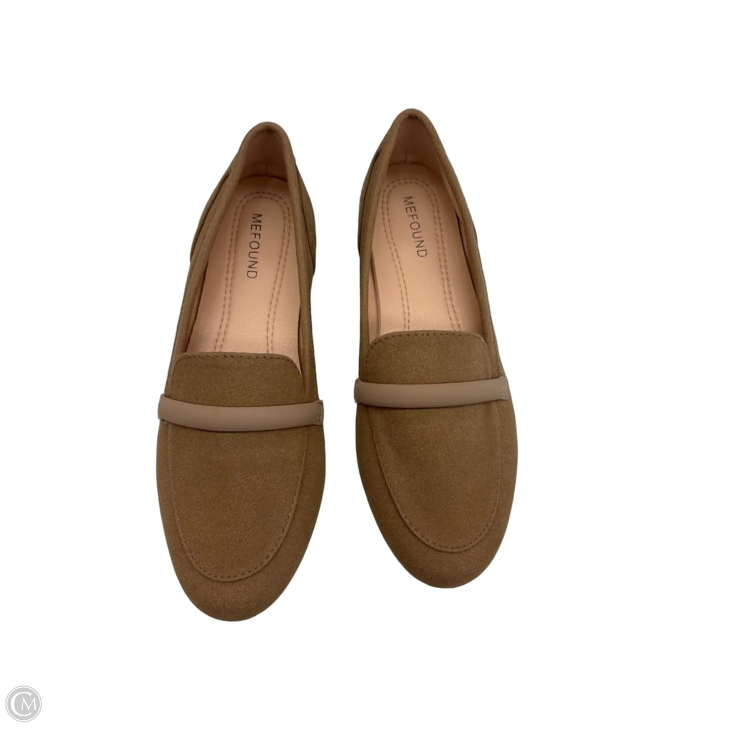 Shoes Flats By Clothes Mentor In Tan, Size: 9.5