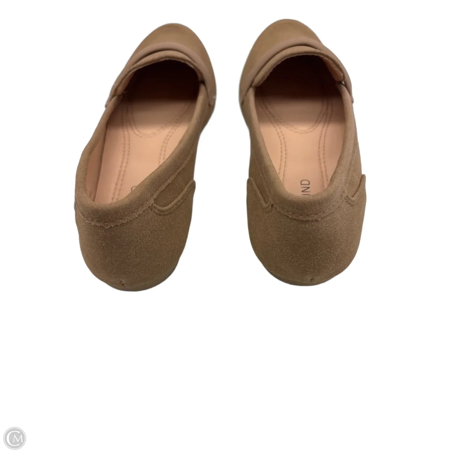 Shoes Flats By Clothes Mentor In Tan, Size: 9.5